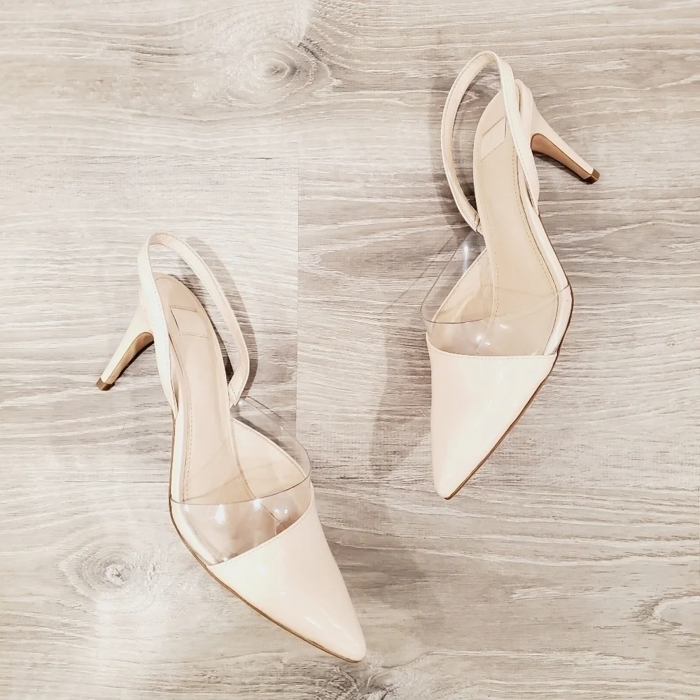 NEW Louise et Cie Kareena Slingback Heels Blush
